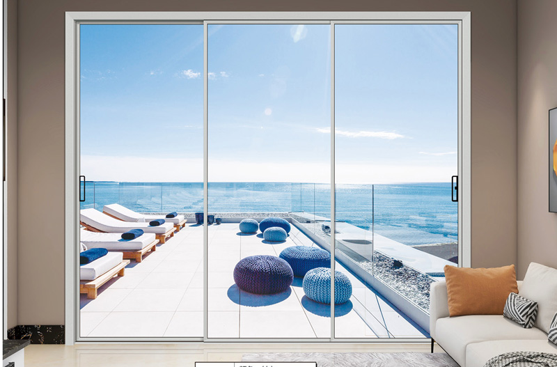 20欧彩窄边推拉门